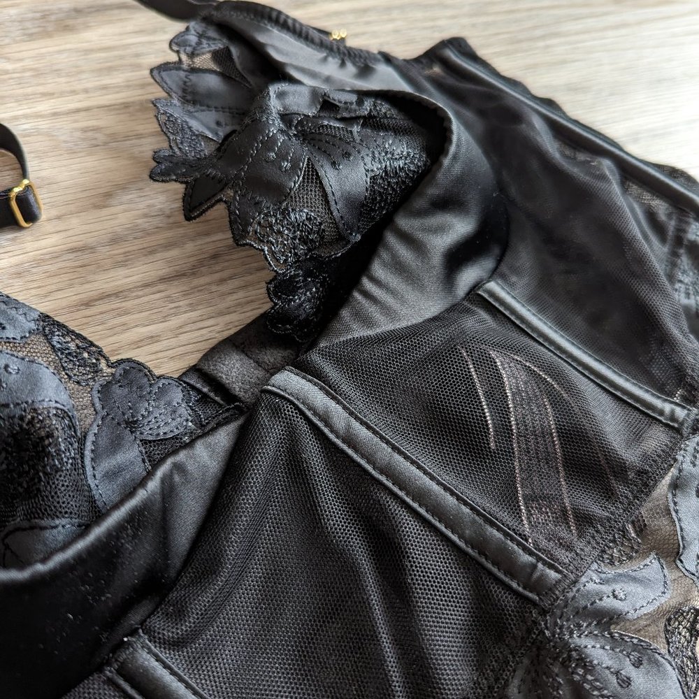 Black Lace Bra Top